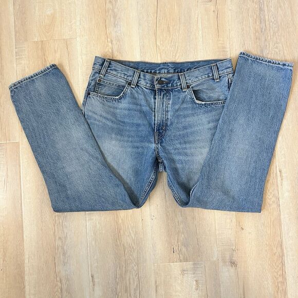 Vintage Levi’s 505 C  Orange Tab Jeans Mens Size 28 Distressed Jeans - Picture 9 of 11